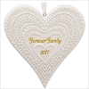 2017 Forever Family Porcelain Heart
