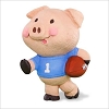 2015 Pig in Football Jersey *Merry Miniature *With Detached Tag