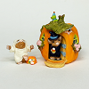 1996 Happy Haunting set of 2 *MM Halloween