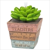 2021 Thank You, Teacher Succulent Plant Ornament