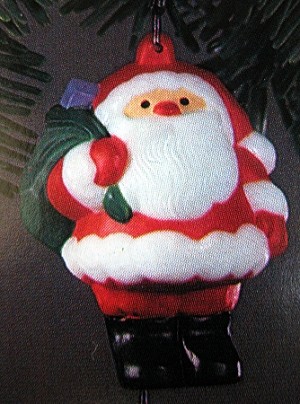 1983 Jolly Santa Hallmark Keepsake Ornament QX4259