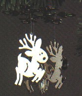 1978 Reindeer Chimes  (SDB) Hallmark Keepsake Ornament 450QX320-3-2
