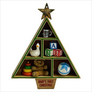 1980 Baby's First Christmas Memory Tree Hallmark Keepsake Ornament 1200QX156-1-2-2-2