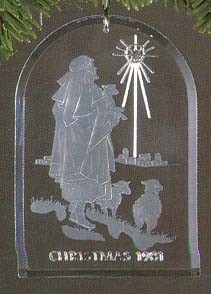 1981 Holiday Highlights Shephard Scene (SDB) Hallmark Keepsake Ornament QX5002-2