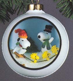 1981 Snoopy And Friends Panorama Ball #3 Hallmark Keepsake Ornament QX4362