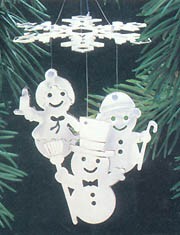 1981 Holiday Chimes Snowman (SDB) Hallmark Keepsake Ornament QX4455-2
