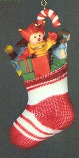 1981 Well Stocked Stocking  Hallmark Keepsake Ornament QX1547