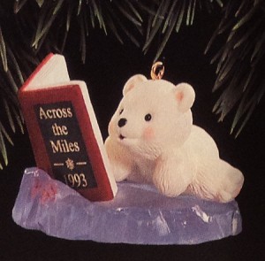 1993 Across the Miles Hallmark Keepsake Ornament QX5912