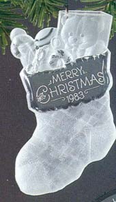 1983 Holiday Highlights: Christmas Stocking (SDB) Hallmark Keepsake Ornament QX3039