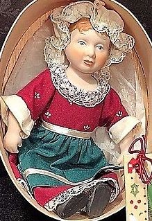 1985 Old-Fashioned Doll (NB) Hallmark Keepsake Ornament qx5195-2