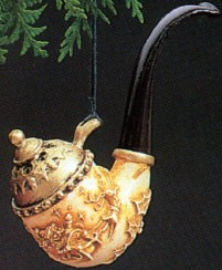 1985 Santa's Pipe  Hallmark Keepsake Ornament 950QX4942-2-2