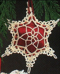 1985 Heirloom Snowflake Red (SDB) Hallmark Keepsake Ornament 650QX5105