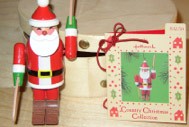 1985 Whirligig Santa  Hallmark Keepsake Ornament QX5192-2
