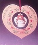 1986 Welcome Christmas Twirl-About Angel (NB)   Hallmark Keepsake Ornament 825QX5103-2
