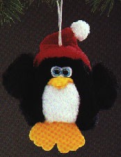 1986 Chatty Penguin (NB) No Noise! Hallmark Keepsake Ornament 575QX4176-2
