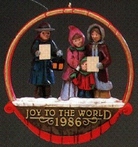 1986 Joyful Carolers (NB) Hallmark Keepsake Ornament 975QX5136-2