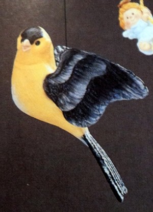 1987 Goldfinch Clip-on Hallmark Keepsake Ornament 700QX4649