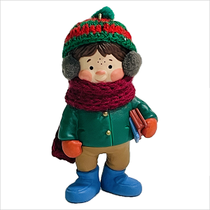 1987 Let it Snow (NB) Hallmark Keepsake Ornament 650QX4589-2