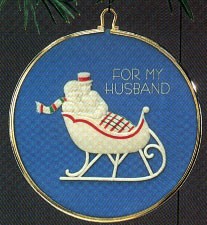 1987 Husband Cameo Hallmark Keepsake Ornament 700QX3739