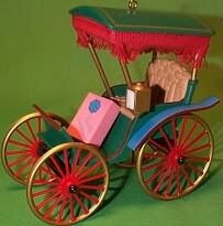 1987 Sweetheart Carriage (SDB) Hallmark Keepsake Ornament 1100QX4479