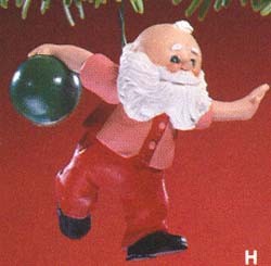1988 Polar Bowler (Issued 1988 & 89) Hallmark Keepsake Ornament 500QX4784
