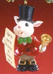 1988 Town Crier (NB) Hallmark Keepsake Ornament 550QX4734-2