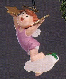 1988 Cymbals of Christmas Angel Hallmark Keepsake Ornament 550QX4111