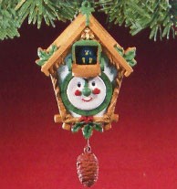 1988 Christmas Cuckoo Hallmark Keepsake Ornament 800QX4801