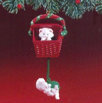 1988 Peekaboo Kitties (Issued 1988 & 89) (SDB) Hallmark Keepsake Ornament 750QX4871