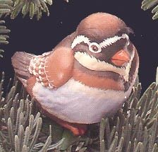 1989 Baby Partridge Hallmark Keepsake Ornament  QX4525