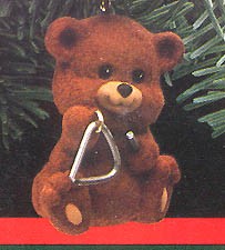 1989 Bear i Tone  Hallmark Keepsake Ornament QX4542