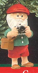 1989 Camera Claus Hallmark Keepsake Ornament QX5465