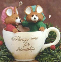 1989 Friendship Time (SDB) Hallmark Keepsake Ornament QX4132
