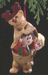 1989 Deer Disguise Hallmark Keepsake Ornament QX4265