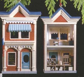 1989 Nostalgic  House & Shop-Post Office 6th   Hallmark Ornament at Ornament Mall