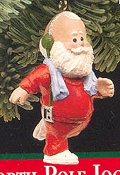 1989 North Pole Jogger  Hallmark Keepsake Ornament QX5462
