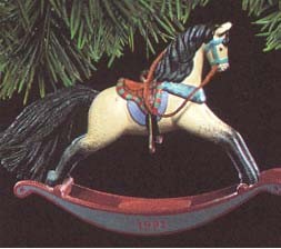 1991 Rocking Horse 11th (SDB) Hallmark Keepsake Ornament 1095QX414-7-2