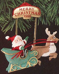 1991 Up and Down Journey Hallmark Keepsake Ornament 975QX5047