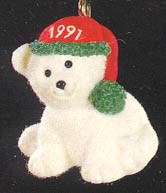 1991 N. Pole Buddy *Miniature  Hallmark Keepsake Ornament 450QXM592-7-2