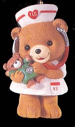 1993 Caring Nurse Hallmark Keepsake Ornament QX5785