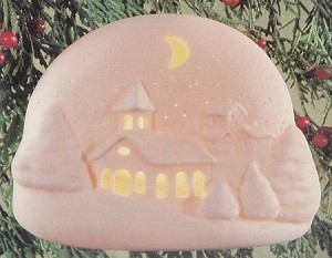 1994 Christmas Lights Collection: Peaceful Village *Magic (NB) Hallmark Keepsake Ornament QX1106-2