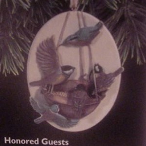 1997 Nature's Sketchbook Honored Guests Marjolein Bastin Hallmark Keepsake Ornament 1495QX674-5