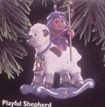1997 Playful Shepherd  Hallmark Keepsake Ornament 995QX659-2