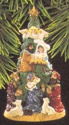 1997 Nativity Tree  Hallmark Keepsake Ornament 1495QX657-5