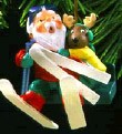1997 Santa's Ski Adventure  Hallmark Keepsake Ornament 1295QX642-2