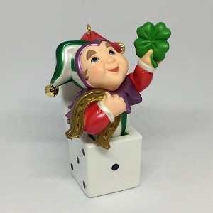 1998 Good Luck Dice Hallmark Keepsake Ornament QX6813