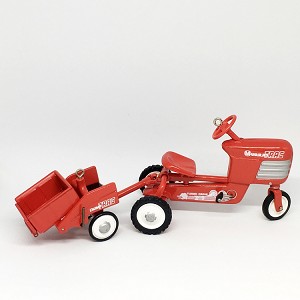 1998 Kiddie Car-Tractor & Trailer 5th  Hallmark Keepsake Ornament 1695QX637-6-2