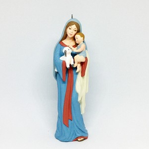 1998 Madonna and Child Hallmark Keepsake Ornament QX6516