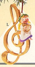 1999 A Musician of Note Hallmark Keepsake Ornament QX6567
