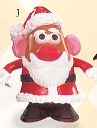 1999 Mr.Potato Head - Santa Hallmark Keepsake Ornament QX8027